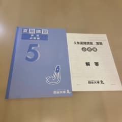 2026 四谷大塚　夏期講習　算数　必修編のサムネイル