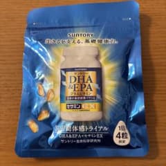 未開封　SUNTORY DHA&EPA プラスビタミンのサムネイル