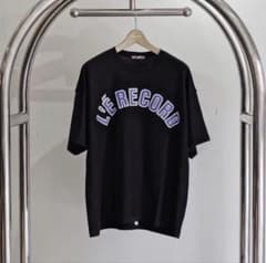 L'ÉCHOPPE L'É RECORD Tシャツ ブラック　イズネスのサムネイル