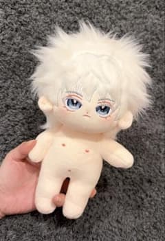 着せ替えぬいぐるみ 20cm 白髪 青目 くま刺繍 キルア 20cm 着せ替えぬいぐるみキルア - メルカリ