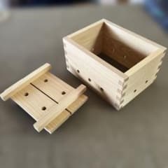 木曽檜製手作り豆腐容器のサムネイル