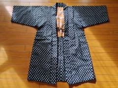 昭和レトロ絣の半纏雪ん子絣子供大サイズ程度リメイク素材着用可のサムネイル