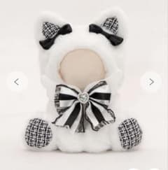 WEGO 박제 촉감 냥코 화이트 15cm
