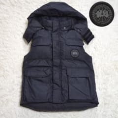 美品 S カナダグース ブラックレーベル 3337M R アルバーダウンベスト