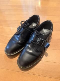 Dr. Martens ダブルバックルシューズ ブラックのサムネイル