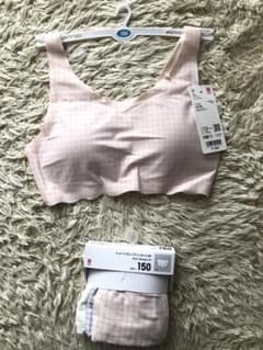 ユニクロ　ファーストブラ　セット　150のサムネイル
