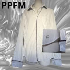 PPFM y2k 平成ギャル　ドクロ　骸骨　チェック お兄系　シャツ