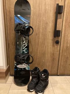 スノーボード キッズ 3点セット！GRAY & Burton ステップオンのサムネイル