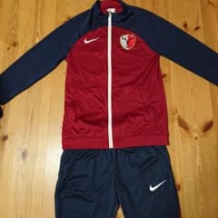 鹿島アントラーズ 非売品 トレーニングウェア ナイロン上下セット sizeＳ 鹿島アントラーズ 非売品 トレーニングウェア ナイロン上下セット sizeS