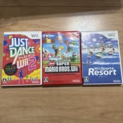 Wii ソフト 3本セット まとめ売りのサムネイル