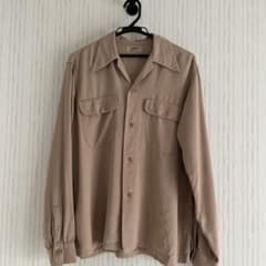 50s USA製 arrow レーヨン オープンカラー ギャバ シャツ L XL 40s 50s ARROW レーヨンギャバシャツ USA製 オープンカラー - メルカリ
