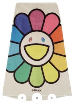 村上隆　花　ブランケット　タオル　TM Flower Blanket 村上隆 花 ブランケット タオル TM Flower Blanket - メルカリ