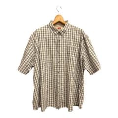 【3XLビッグサイズ】ラングラー 半袖チェックシャツ コットン100のサムネイル