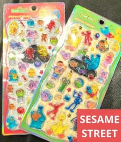 b*k様 【正規品】セサミ・ストリート プチドロップステッカー ２枚セットのサムネイル