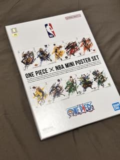 未開封】ONE PIECE × NBA MINI POSTER SET - メルカリ