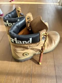 Timberland ベージュ ハイカットブーツのサムネイル