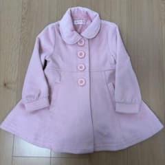 mezzo piano キッズコート 110cm ピンクのサムネイル