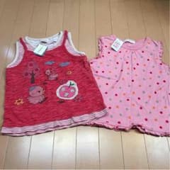子供服☆タンクトップ２枚セットのサムネイル