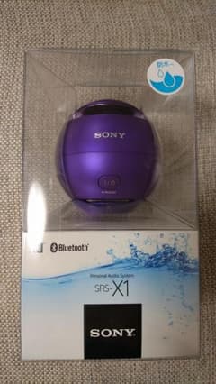 SONY SRS-X1 パープルのサムネイル