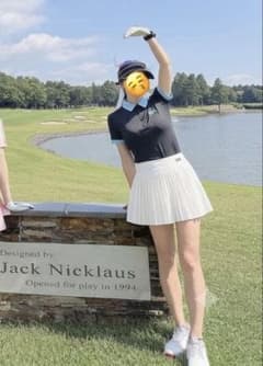 PXG レディース ゴルフウェア セットアップ ブラック ホワイト - メルカリ