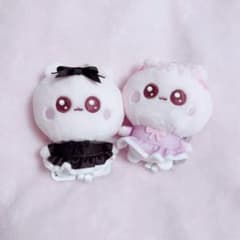 うちゃ ぬいぐるみマスコット ぴんくのうちゃ ぶらっくのうちゃ セット