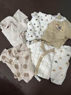ベビー肌着 コンビ肌着 6枚セットのサムネイル