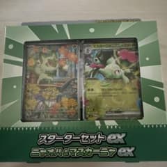 ポケモンカード スターターセットex ニャオハ＆マスカーニャex 2個のサムネイル