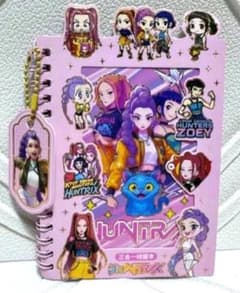 こ*は様 デーモンハンターズシールブックメモブック新品K-POP〘ピンク〙 ストのサムネイル