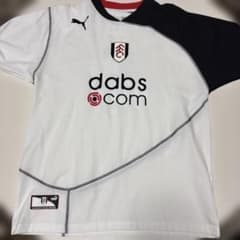 川崎フロンターレ　Puma サッカーシャツ　稲本潤一　サイン入り　150サイズ フルハム 稲本潤一 PUMA Fulham FC シャツ ホワイト/ブラック - メルカリ