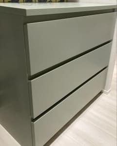 IKEA 3段チェスト ライトグリーン 最終値下げ!!】IKEA 3段チェスト ライトグリーン - メルカリ