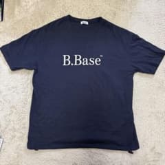 B.Base ネイビー半袖Tシャツ MEDIUMのサムネイル
