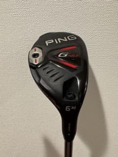 希少！PING ピンG410ハイブリッド6U 30度 純正ピンツアーシャフト 希少！PING ピンG410ハイブリッド6U 30度 純正ピンツアーシャフト