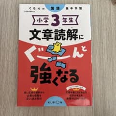 小学3年生 文章読解にぐーんと強くなるのサムネイル