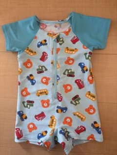 MIKIHOUSE HOTBISCUITS ミキハウス　水着 男の子 乗り物柄のサムネイル
