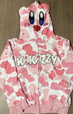 KAKAZZY カービィ スタジャン Lサイズ KAKAZZY カービィ フード付きパーカー - メルカリ