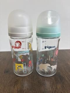 Pigeon 哺乳瓶 2本セット 240ml 耐熱ガラスのサムネイル
