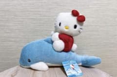 ハローキティ イルカ 水族館限定 ぬいぐるみ - メルカリ