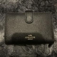 COACH 2つ折り財布 ブラックのサムネイル