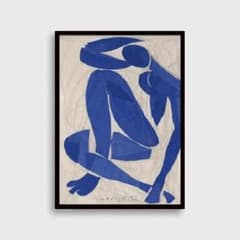 アンリ・マティス 『ブルーヌードIV』額装品(額外寸52×72cm) - メルカリ