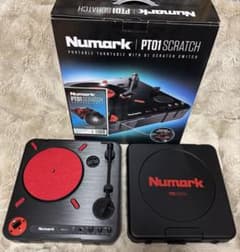 【新品未使用・完備品】Numark PT01 Scratch ロゴステッカー付！ 新品未使用】Numark PT01 Scratch - メルカリ
