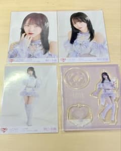 =LOVE 野口衣織 魔法少女衣装 生写真コンプ アクリルスタンド セットのサムネイル