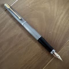 PARKER パーカー万年筆75 スターリングシルバー シズレ　14K 極細 PARKER パーカー万年筆75 スターリングシルバー シズレ 14K 極細