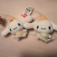 シナモロール　ようちえんマスコット　ぬいぐるみストラップ