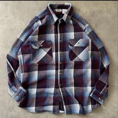 90s FIVE BROTHER flannel shirt ファイブブラザーのサムネイル
