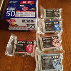 EPSON インクカートリッジ IC6CL50 ５色のみ 純正のサムネイル