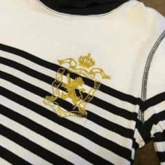 ラスト1枚‼️新品★美品 爽やかボーダー☆エンブレムTシャツのサムネイル