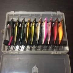 餌木10本まとめ売り(ケース付き) ガンクラフト魚邪3.5のサムネイル