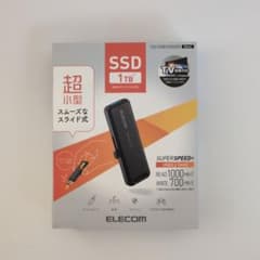 ELECOM 外付けSSD 1TB ESD-EMB1000GBKのサムネイル