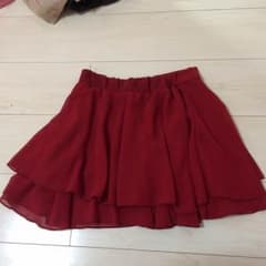 ミニスカート 赤のサムネイル