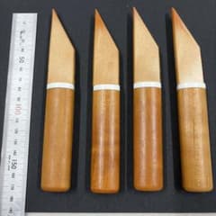 富士印 桜鞘切出 切出し小刀 4本 特殊鋼 元箱付のサムネイル
